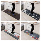 Long Kitchen Mat Bath Carpet Floor Mat Home Entrance