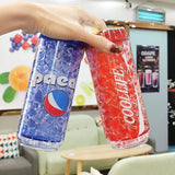 350ml New Design double wall ice cup Water Bottle keep cold