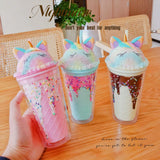 Cartoon Unicorn Ice Cup