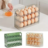 Acrylic 30 grids 3 layer Egg Organizer