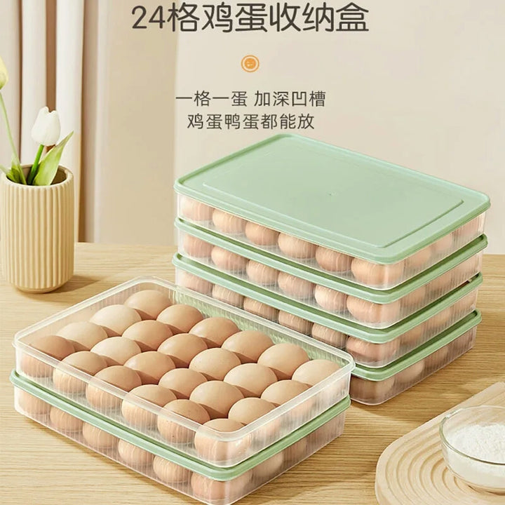 Egg Storage Box With Lid