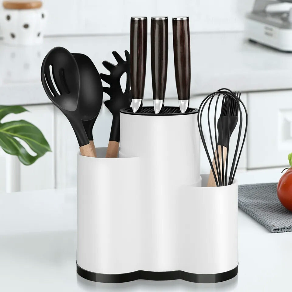 Kitchen Knives And Tools Triple Holder