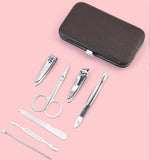 Nail Clippers 7 Piece Tool Set Manicure Beauty Stainless Steel