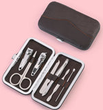 Nail Clippers 7 Piece Tool Set Manicure Beauty Stainless Steel