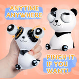 Cute Eye Popping Panda, Stress Relief Fidget Decompression Toy