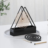 Triangle Coil Holder, Iron Mosquito Incense Box