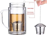 Easy Mesh Filter With Chain, Herbal Sieve Infuser