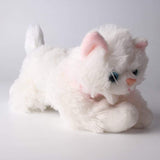 Cat white music plush toy