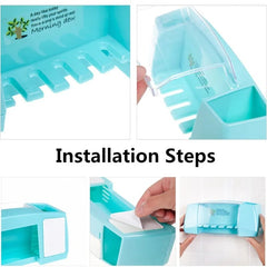 Multifunctional Toothbrush Holder Storage Box