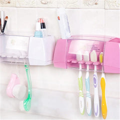 Multifunctional Toothbrush Holder Storage Box