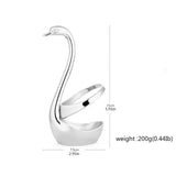 Stainless Steel Swan Shape Cutlery Holder