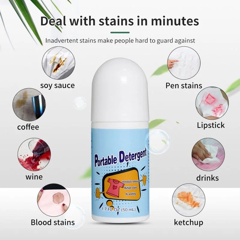 Portable Clothes Stain Removal-Roll Bead