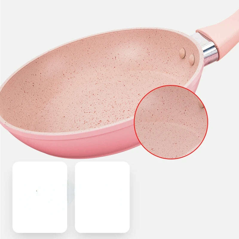 Non stick fry Pan marble coating
