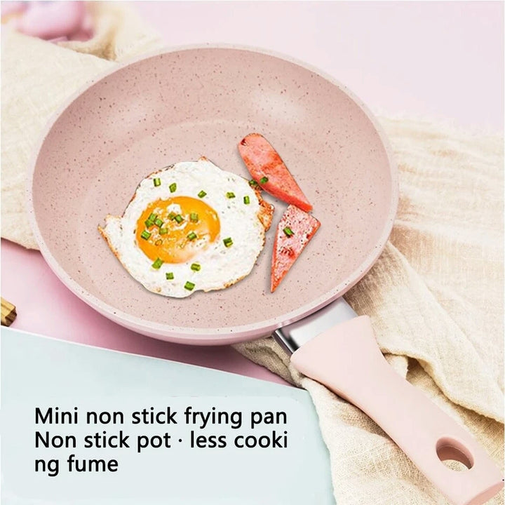 Non stick fry Pan marble coating