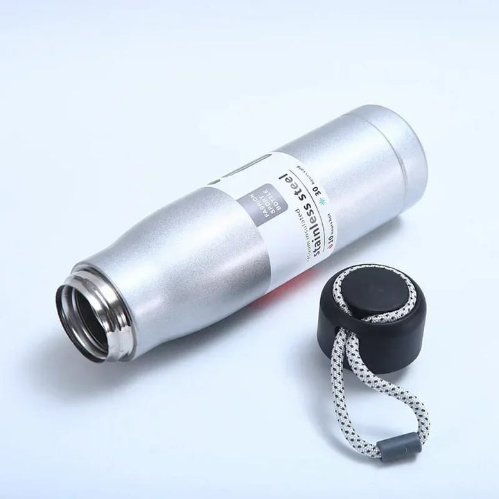 600ml Portable Thermos Coffee Mug Cup Stainless Steel Vacuum Flask Water Bottle