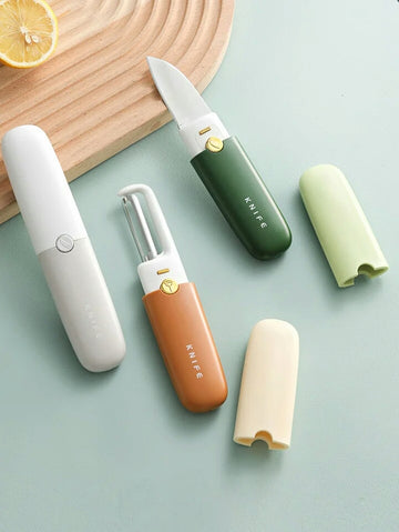Portable 2 in 1 Knife With Peeler
