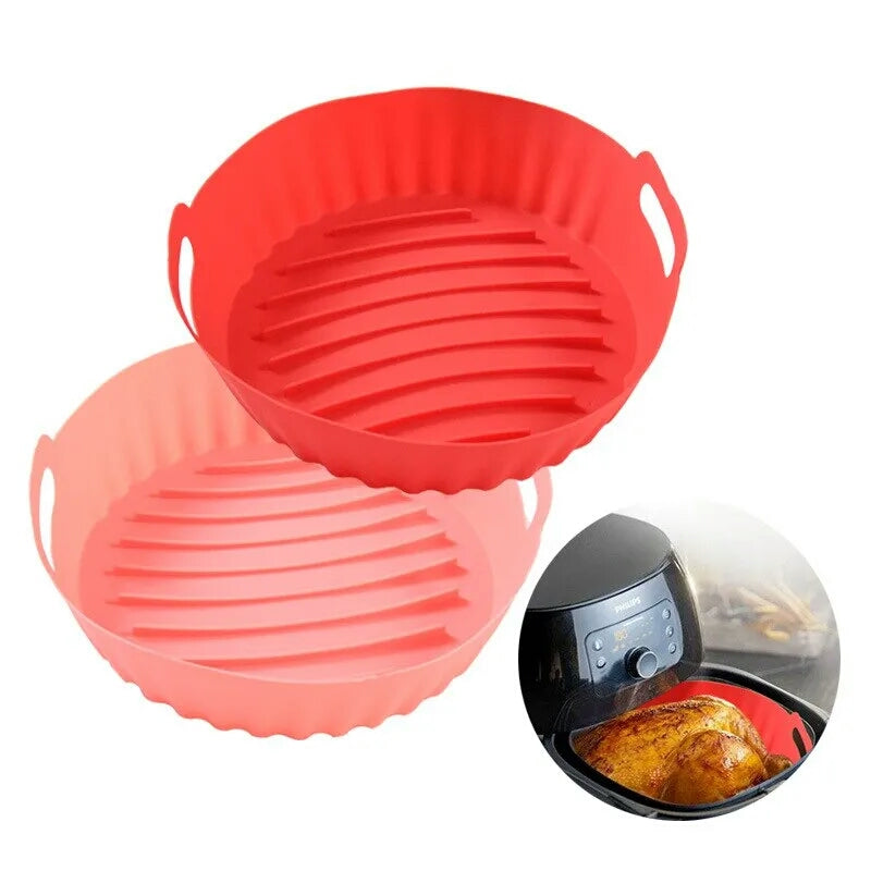 Baking Pan Multipurpose Air Fryers Pot Round Replacement Grill Pan