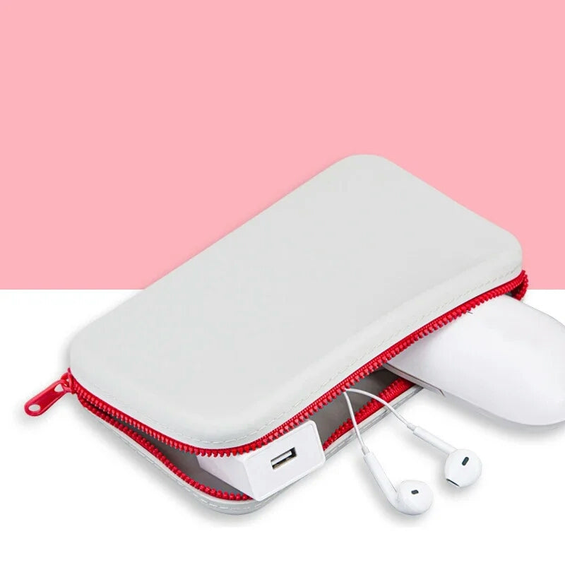 Large Capacity Square Silicone Cosmetic Storage Bag