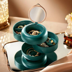 Jewellery Box Rotating Multi-layer Jewelry Organizer