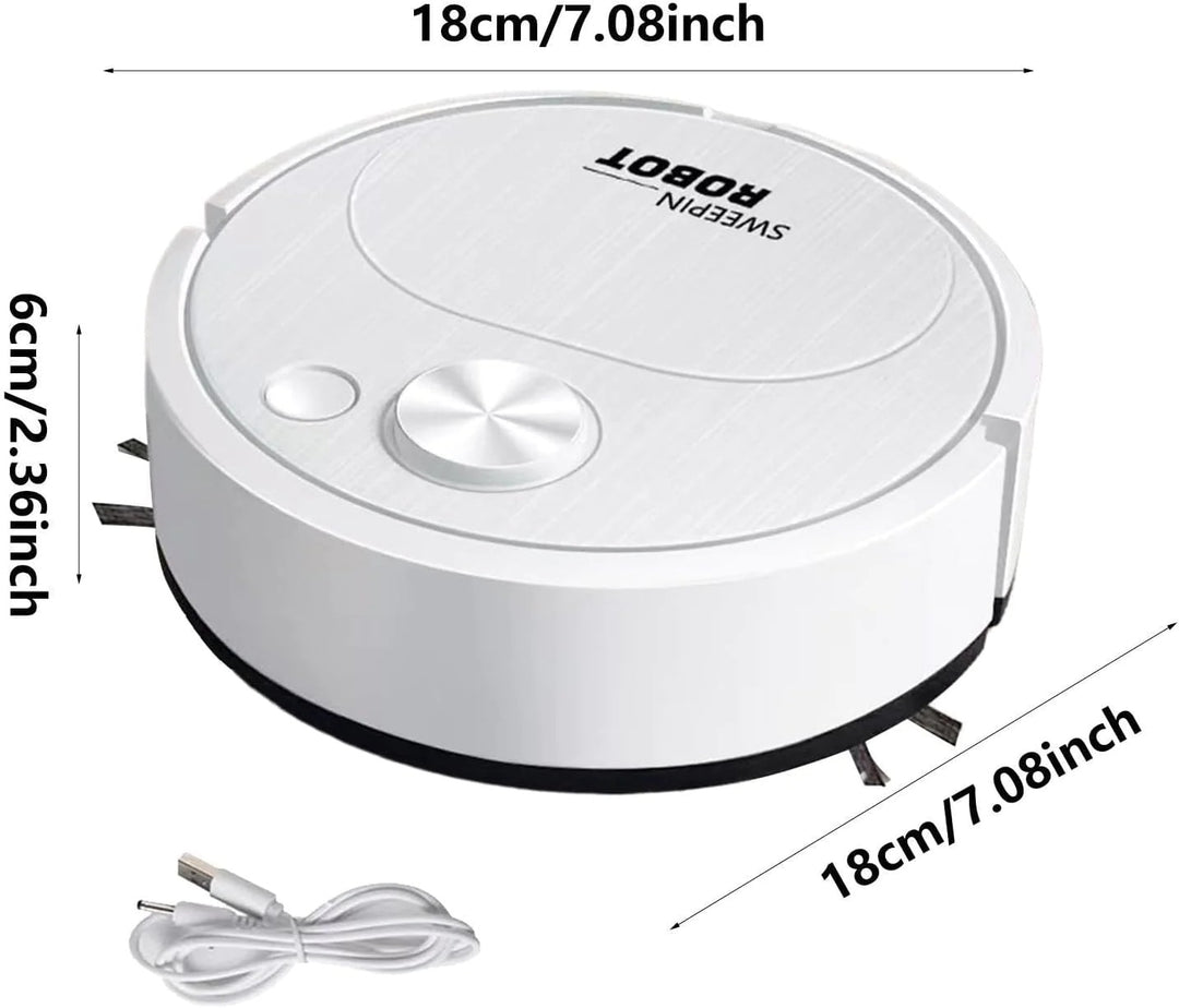 3 In 1 Sweeping Robot Vacuum Cleaner, Smart Wireless Dragging Cleaning Sweeper