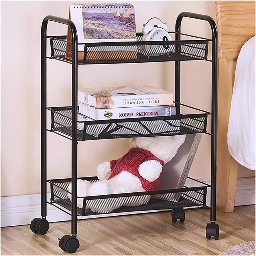 Multipurpose Kitchen Serving Storage Trolley