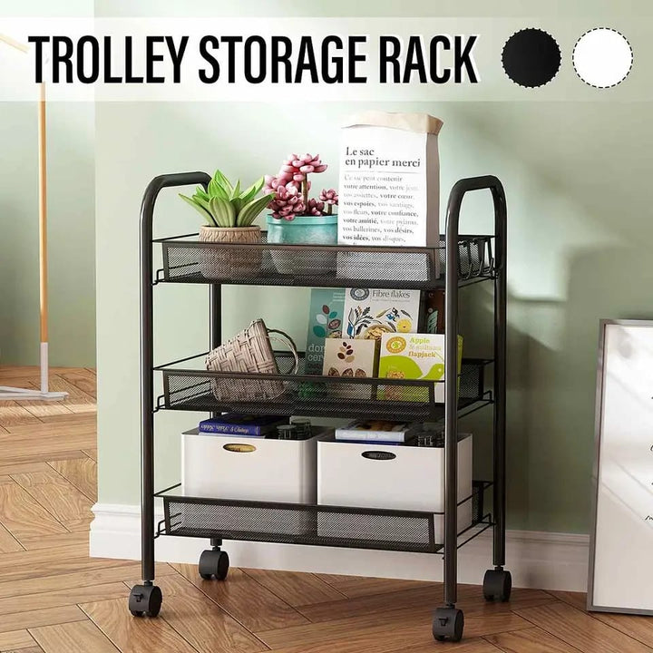 Multipurpose Kitchen Serving Storage Trolley