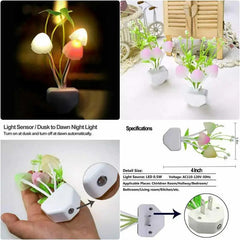 Mini Colorful LED Night Lights, Creative Sensor Lamp for Home