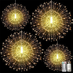 Outdoor Firework Light Starburst Light Battery Operated with remote