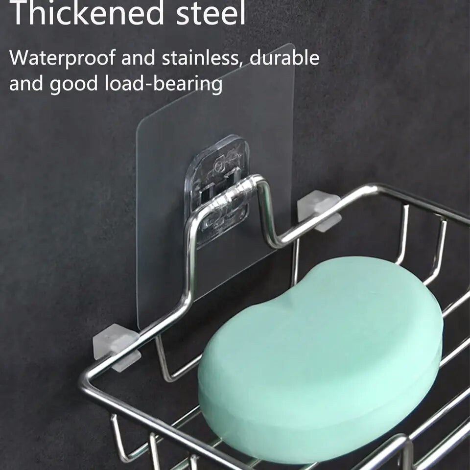 Soap Rack Holder Stainless Steel Wall Mounted