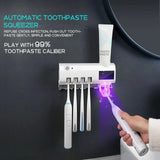 Smart UV Toothbrush Sterilizer, , Automatic Toothpaste Squeezer Dispenser