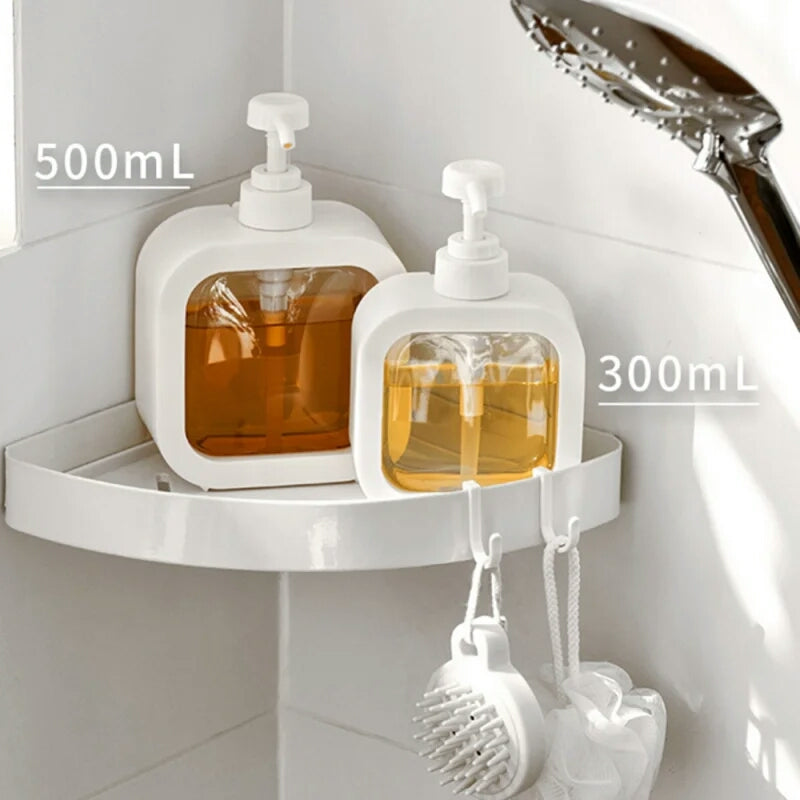 HomeInn Body Wash Bottle Shatterproof Sealed Well Lotion Dispenser