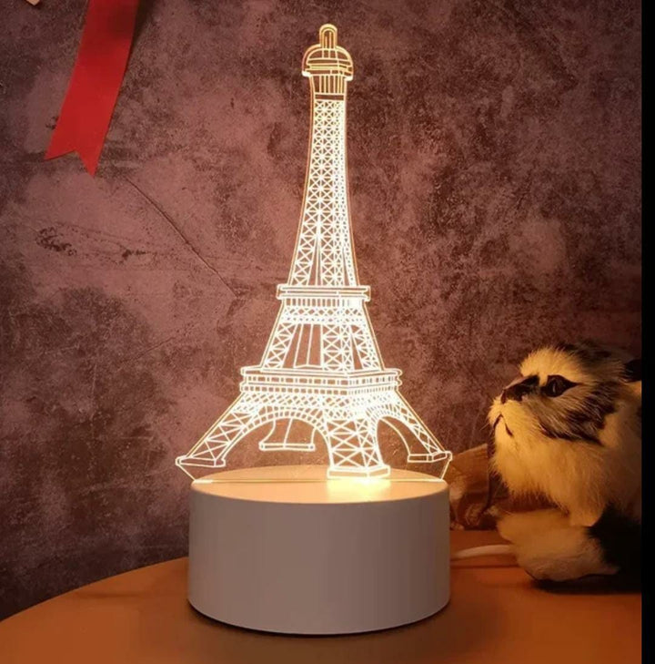 3D Lamp Acrylic LED Night Light
