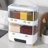 New RICE DISPENSER DOUBLE FLOOR