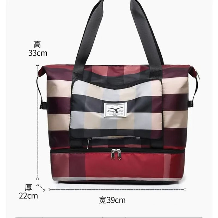 Large capacity travel handbag waterproof