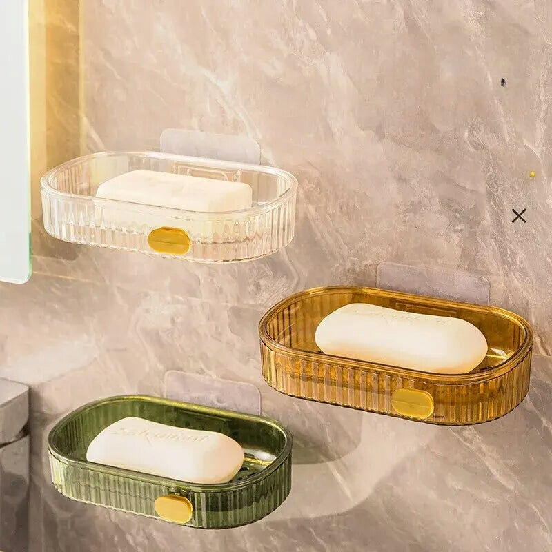 Childrenworld Soap Tray Waterproof Light Luxury Soap Plate