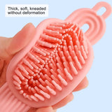 Silicone Dual Sided Shampoo Brush