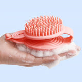 Silicone Dual Sided Shampoo Brush