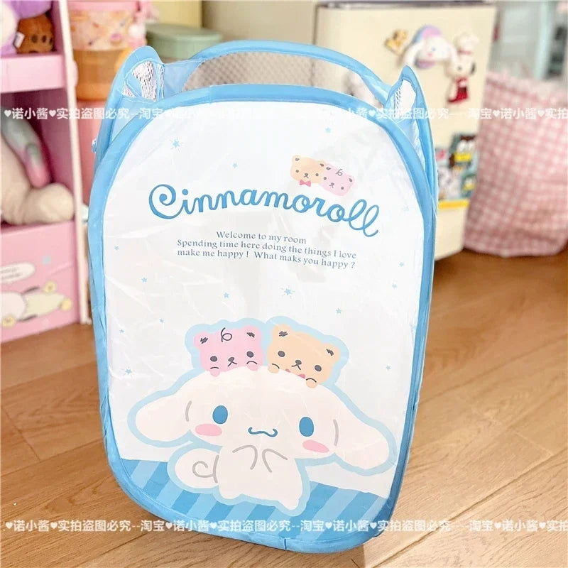 Cute Home Large Capacity Dirty Clothes Basket Toy Storage Basket