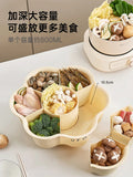 Home Plum-shaped Melon Seed Tray Candy Box Fashion Fruit Plate