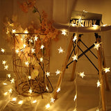 Star String Light Garland Fairy Light For Wall & Room  Decoration