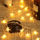 Star String Light Garland Fairy Light For Wall & Room  Decoration