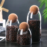 Ball Cork Glass Jar