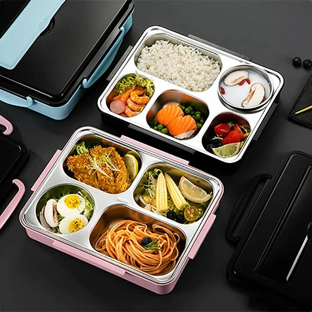 Stainless Steel Lunch Box With Locking Lid