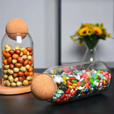 Ball Cork Glass Jar