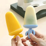 Set Of 6 Cactus Popsicle Maker, Reusable Ice Cream Mold