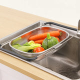 Stainless steel sink stainer