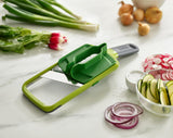 Multi Hand-held Mandoline Stainless Steel Slicer with Plastic Grip