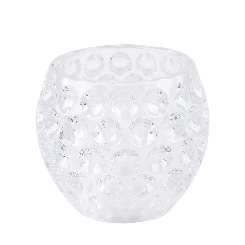 3 pcs Cup Transparent Crystal LED Candle For Decoration