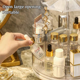 Rotating Makeup Organizer,360° Spinning Cosmetic Storage