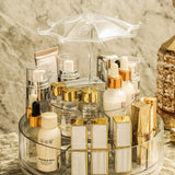 Rotating Makeup Organizer,360° Spinning Cosmetic Storage